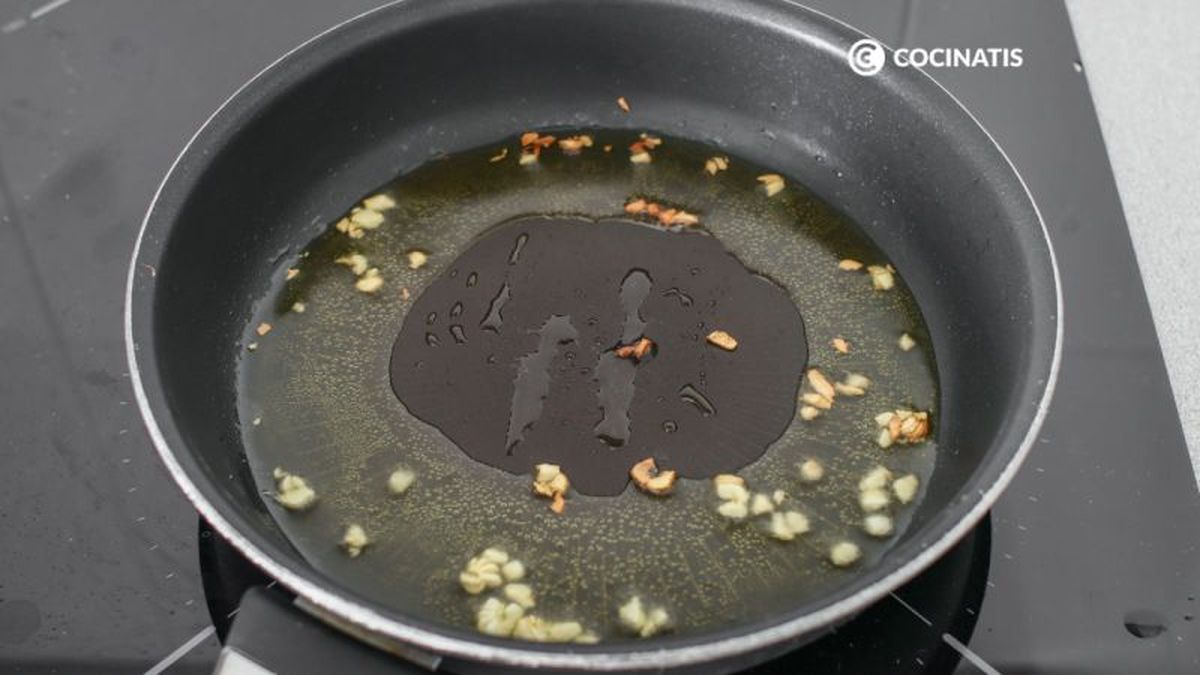 Sofreír el ajo