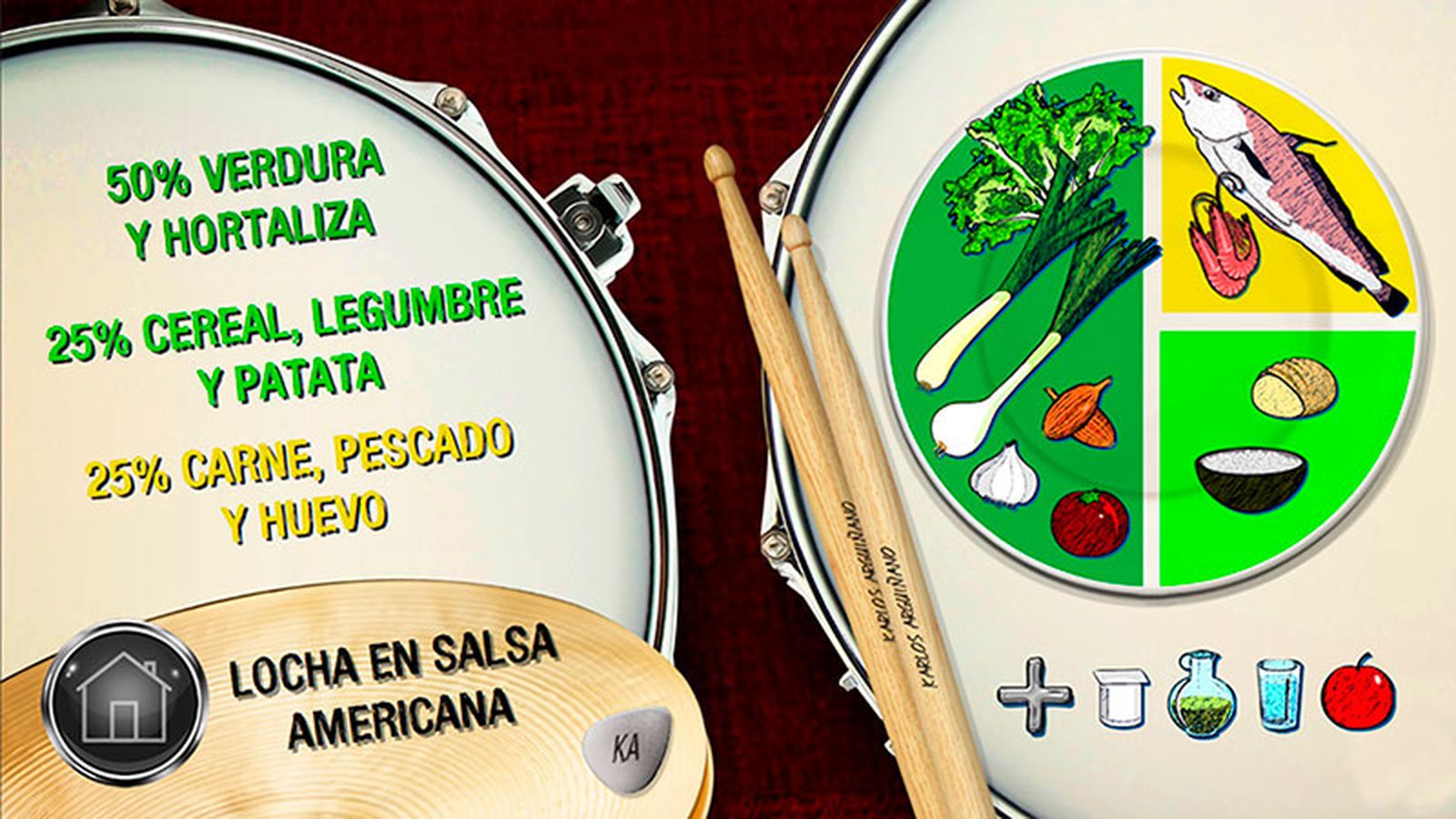 plato equilibrado plato equilibrado