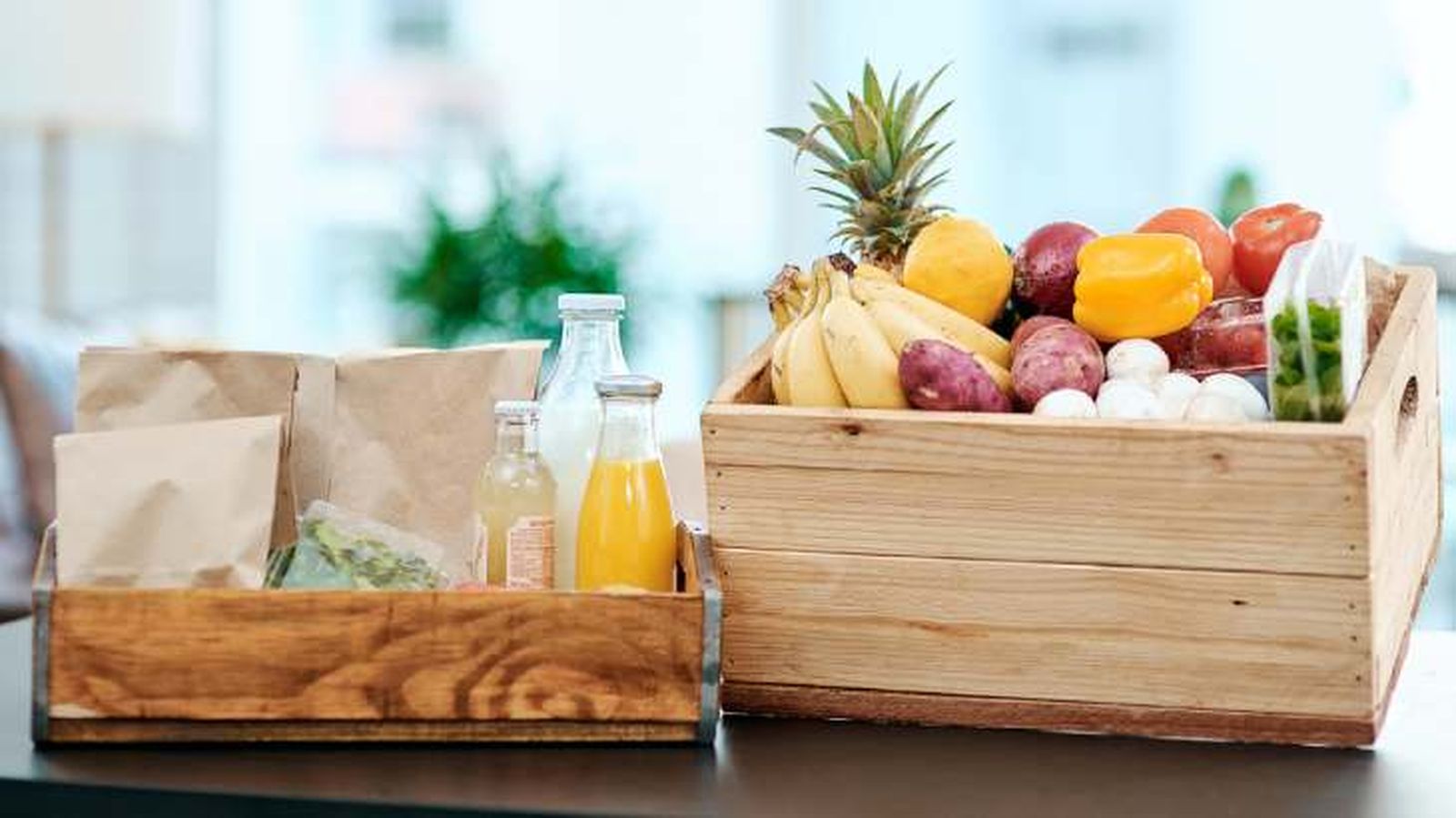 reciclar caja de vino frutero rustico