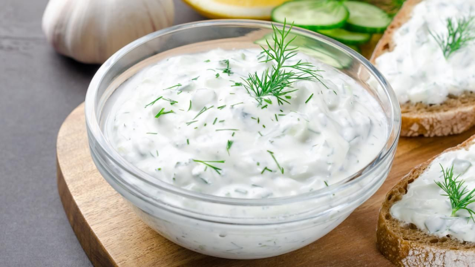 Receta de salsa de yogur