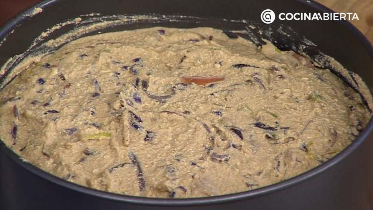 Mezcla para preparar la quiche vegana