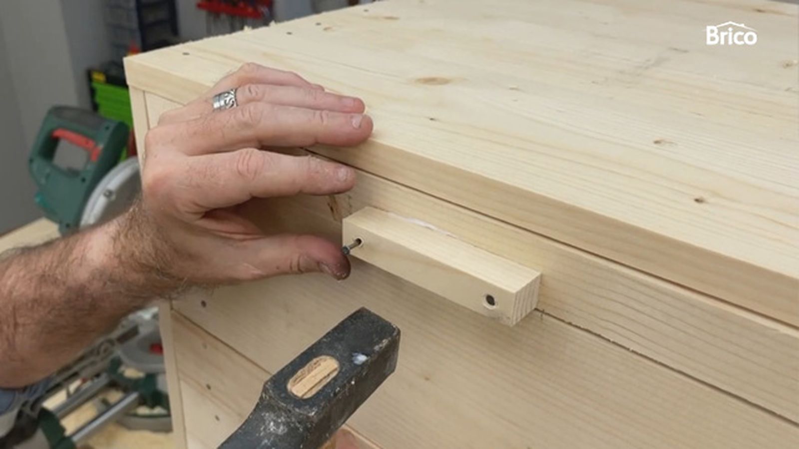 Como tunear una cómoda con madera paso 9 Como tunear una cómoda con madera paso 9