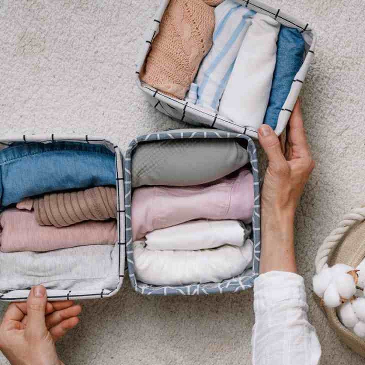 ordenar armario cajas extraibles