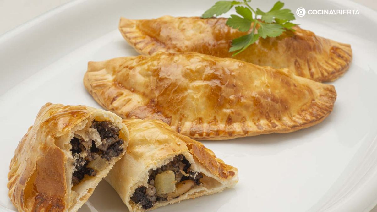 Empanadillas de morcilla 