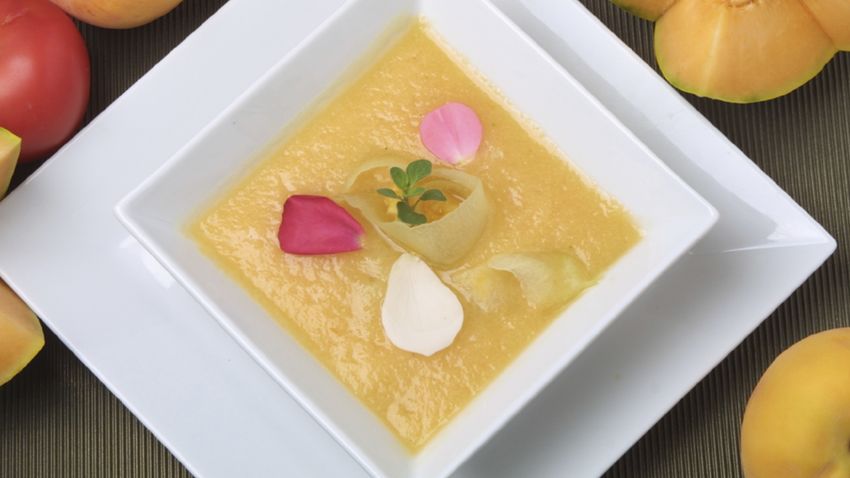 Gazpacho de melón, una receta refrescante para este verano