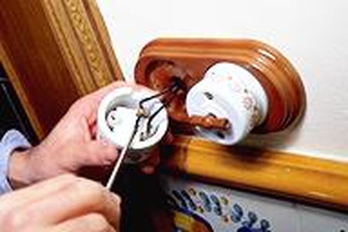 Colocar un interruptor rústico paso 6