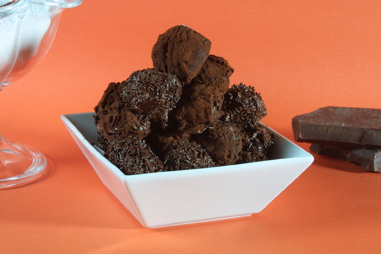 Trufas de chocolate xl Trufas de chocolate xl
