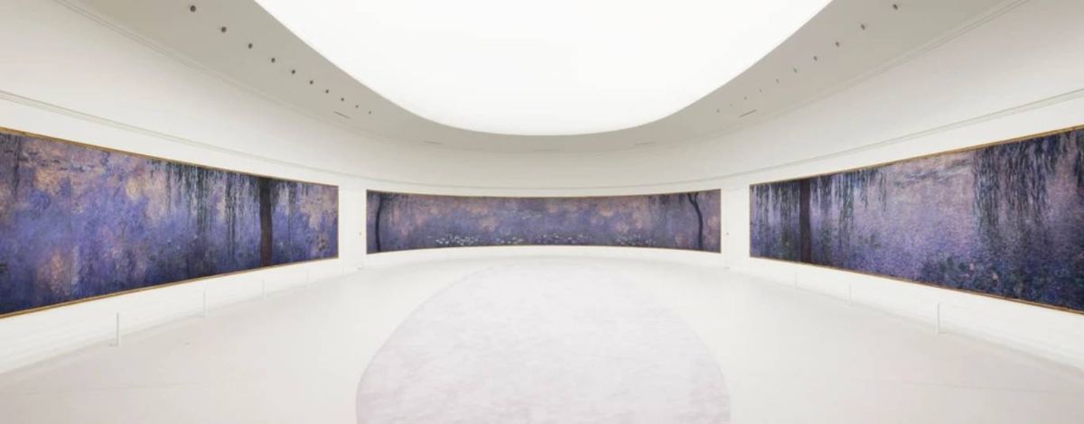 Los nenúfares de Claude Monet en el Museo de la Orangerie.