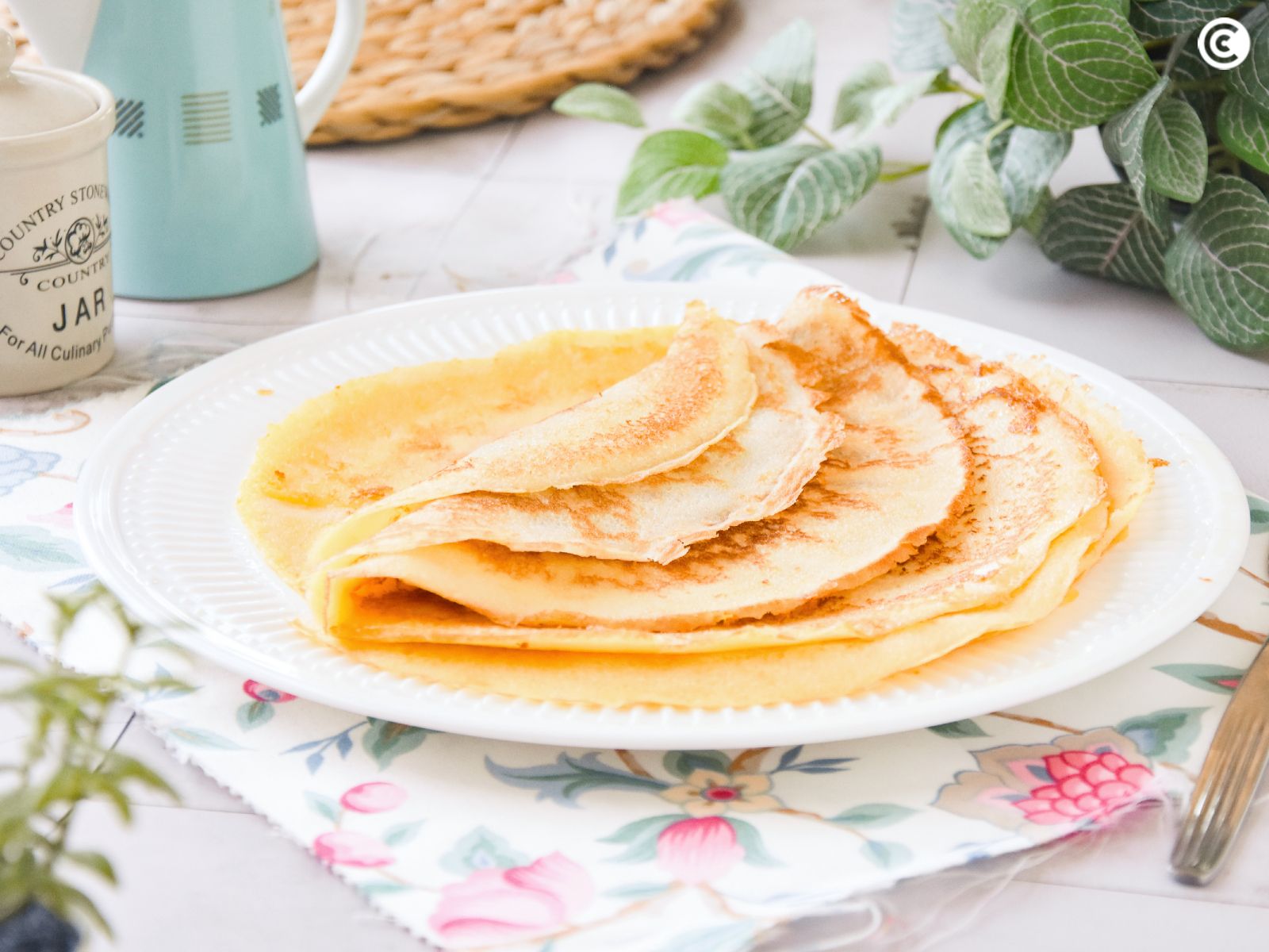 Receta de crepes sin gluten