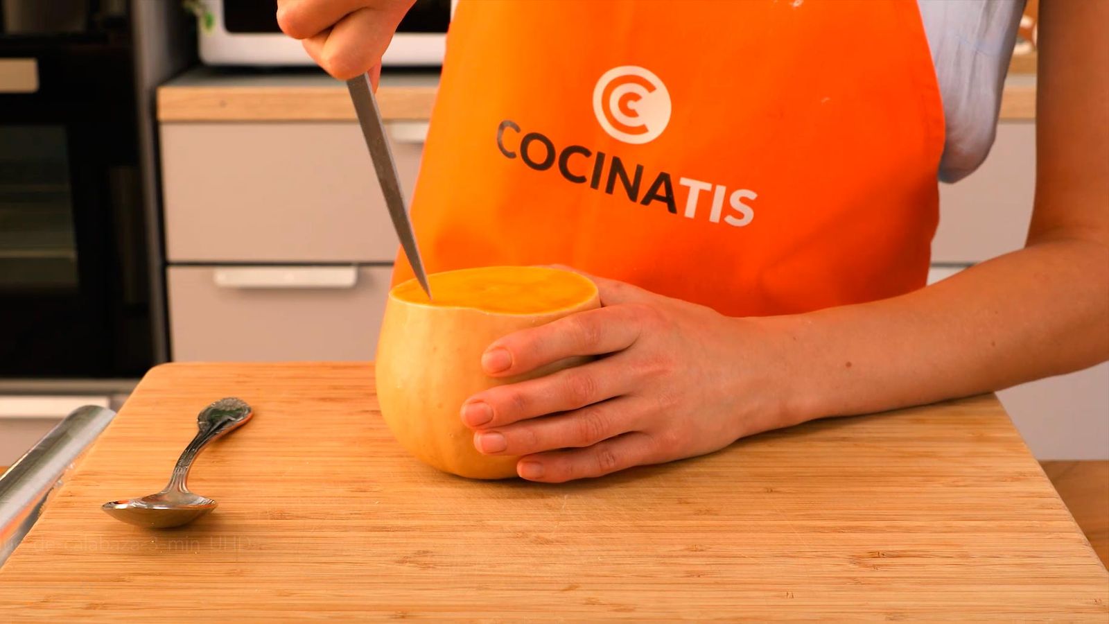 Receta de fondue de calabaza y queso   paso 1
