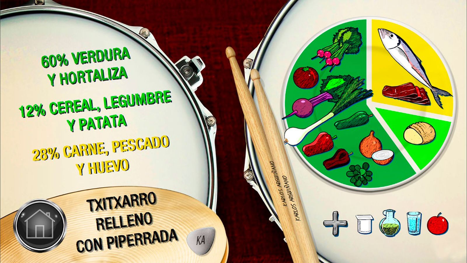 txitxarro relleno plato