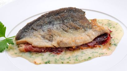 Trucha a la navarra