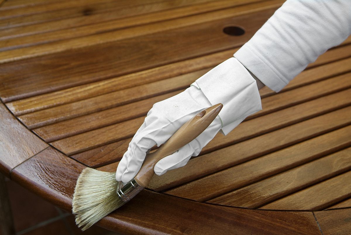 Mantenimiento mesa de jardín paso 4