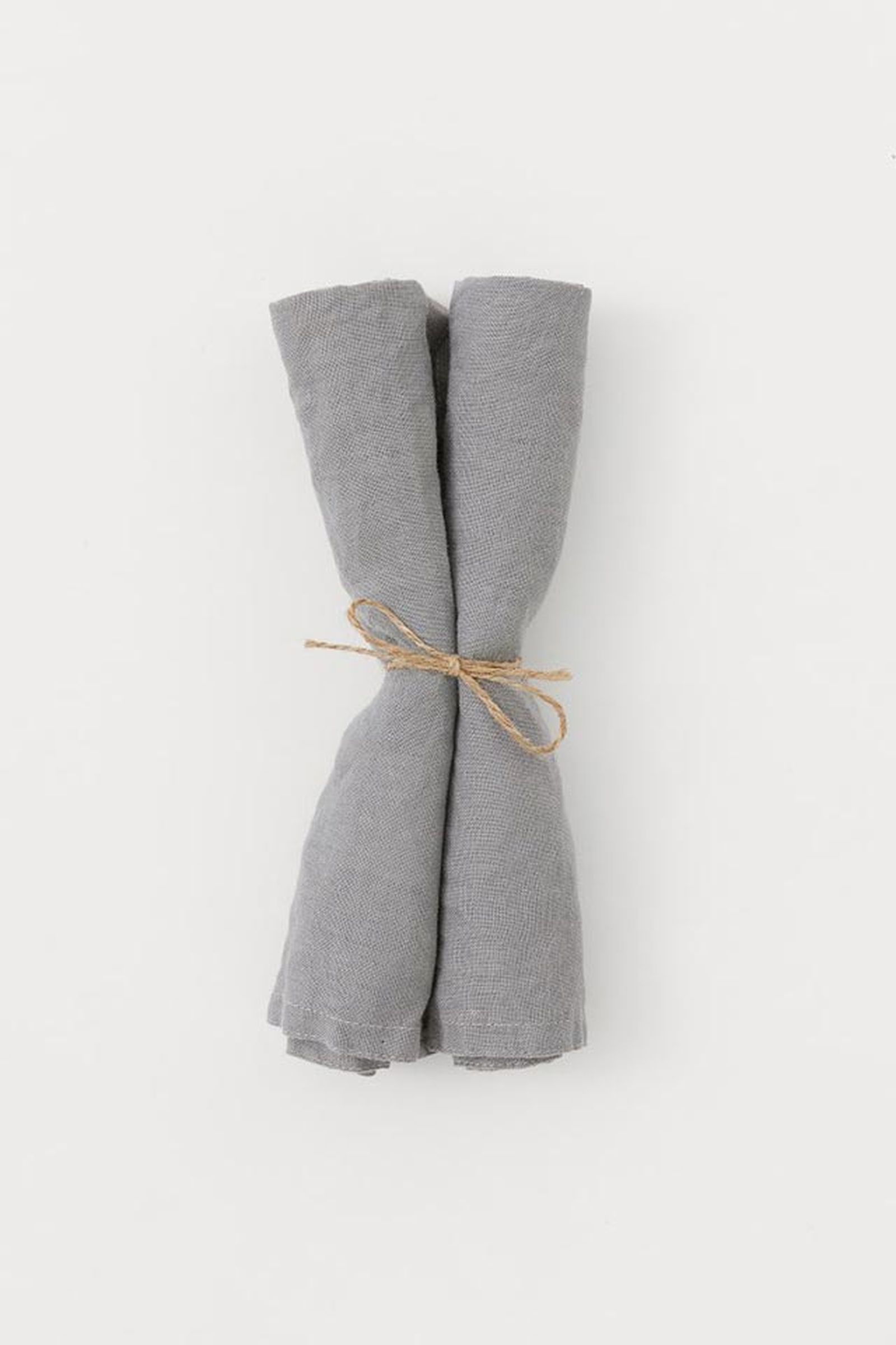 pack 2 servilletas lino h&m home