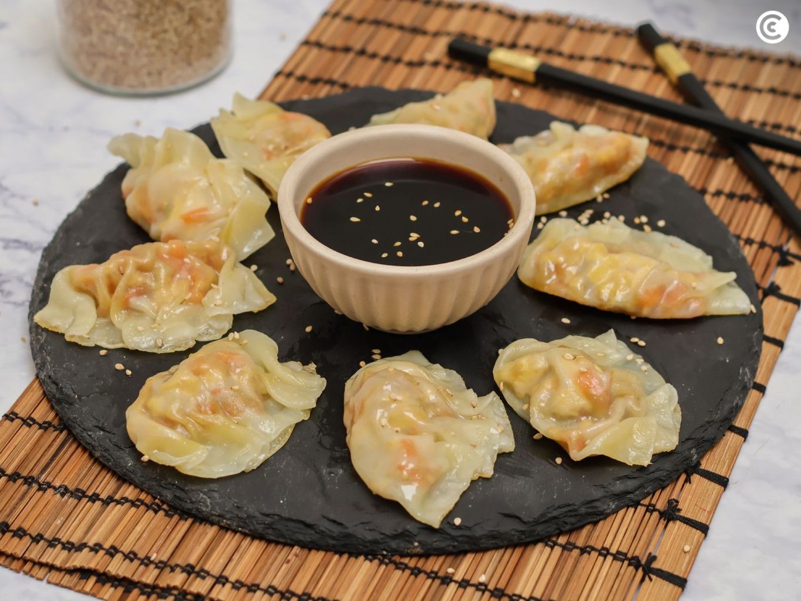 Gyozas de verduras