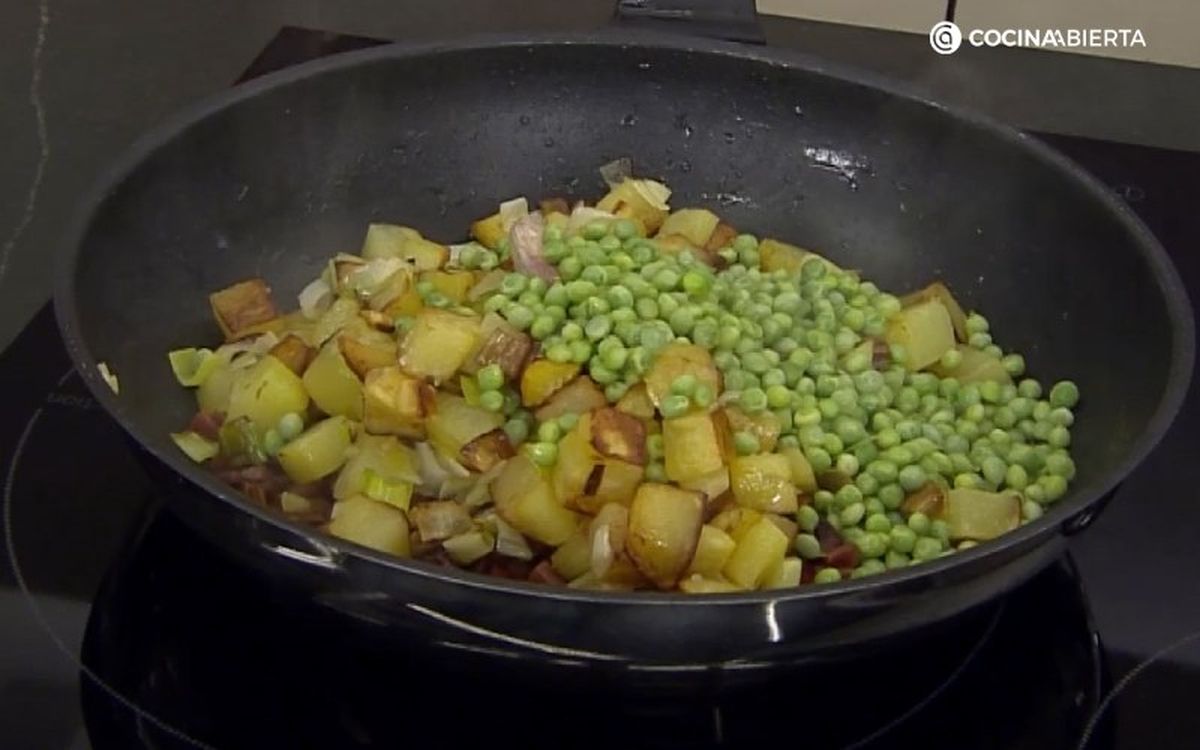 Huevos a la flamenca - paso 3