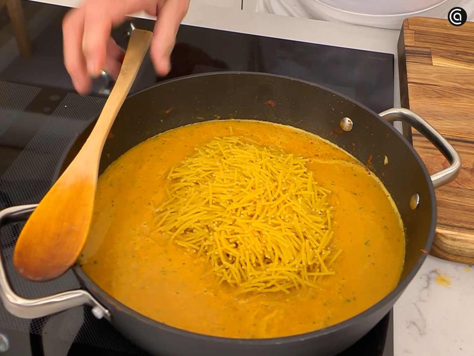 Cuece los fideos Cuece los fideos