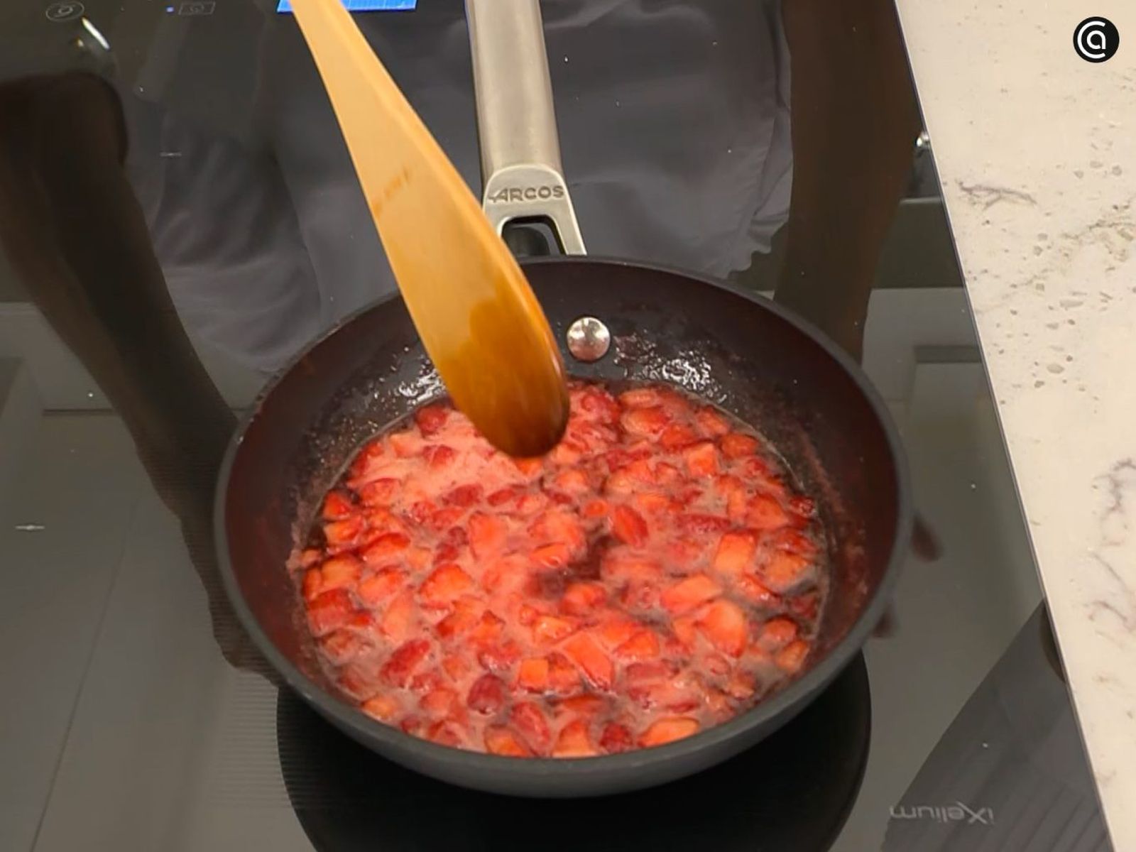 Cocina a fuego medio