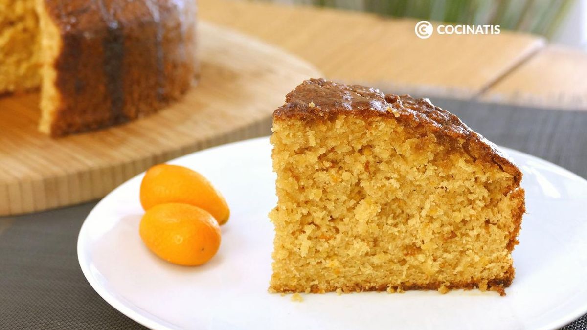 Receta de bizcocho de naranja