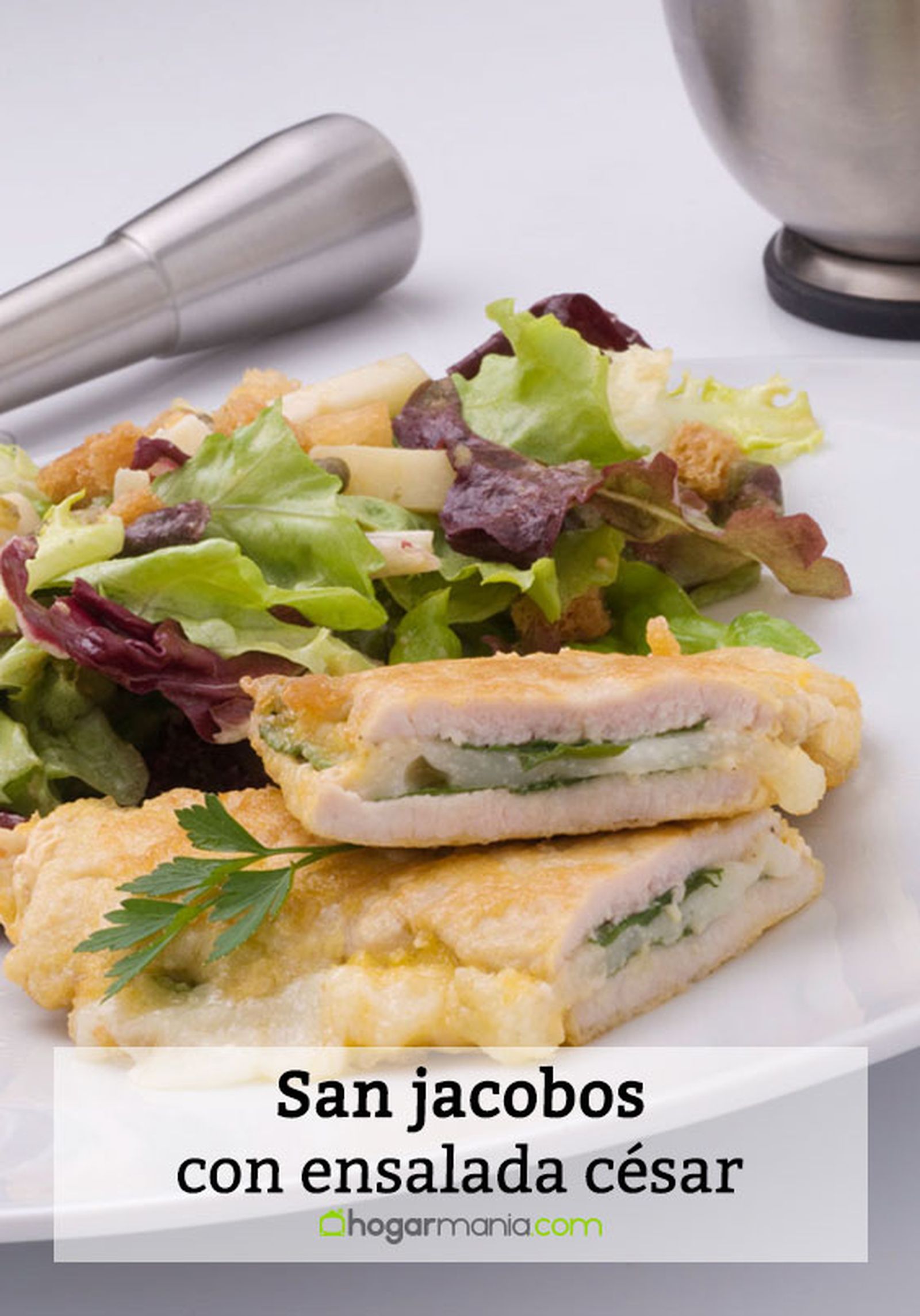 san jacobos con ensalada cesar pin san jacobos con ensalada cesar pin