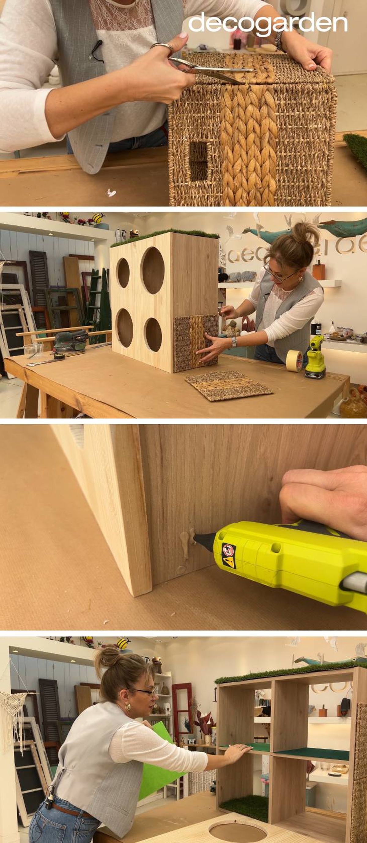 estanteria kallax casita gatos pasos 9 12