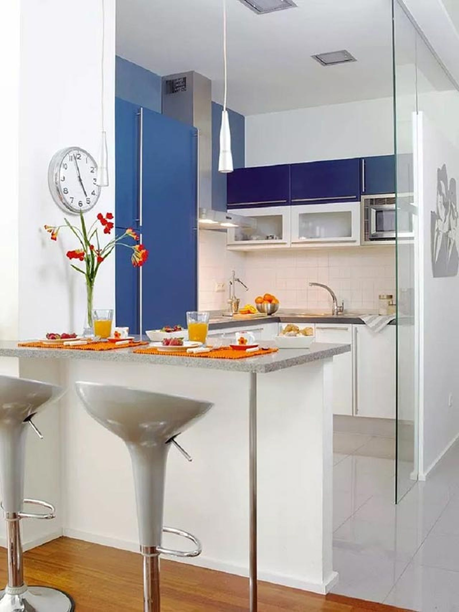 Cocinas con barra una tendencia decorativa y funcional 9 Cocinas con barra una tendencia decorativa y funcional 9