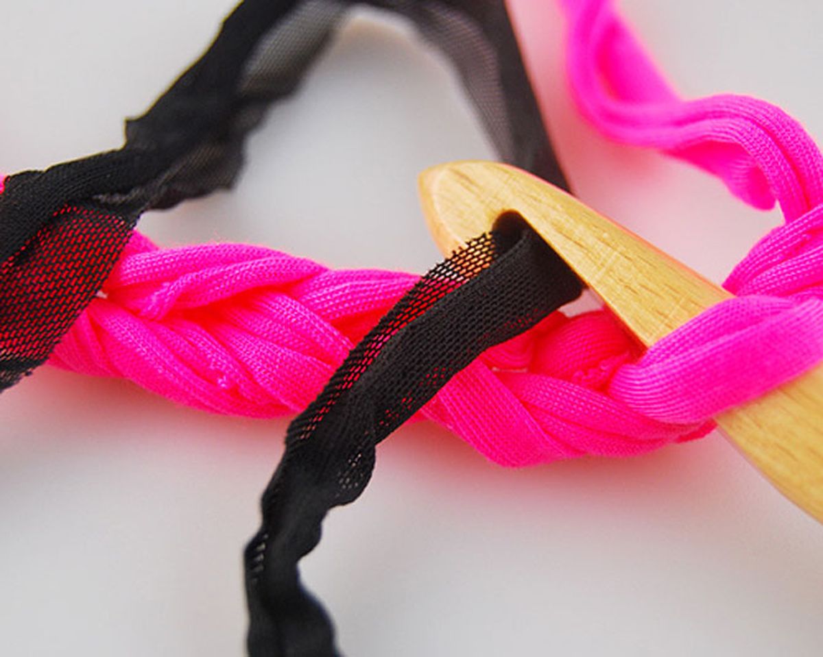 tejer collar trapillo cadenas p3