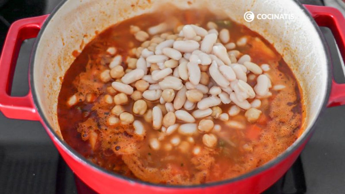 Legumbres para olla gitana