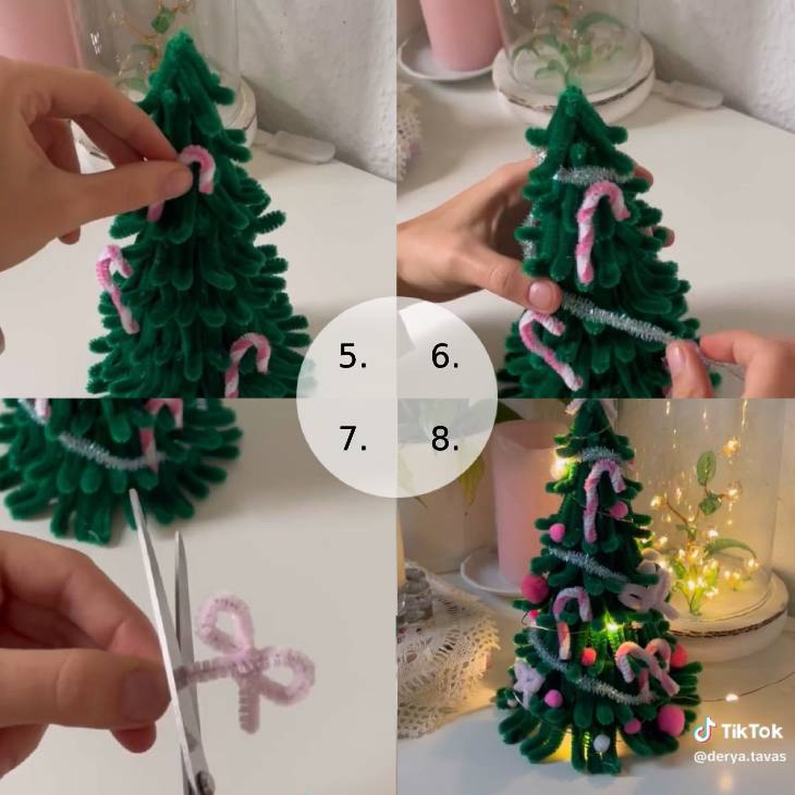 arbol navidad limpiapipas paso paso 2 arbol navidad limpiapipas paso paso 2
