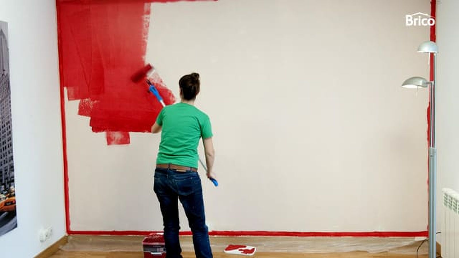 brico 0616 como pintar una pared paso 7 brico 0616 como pintar una pared paso 7