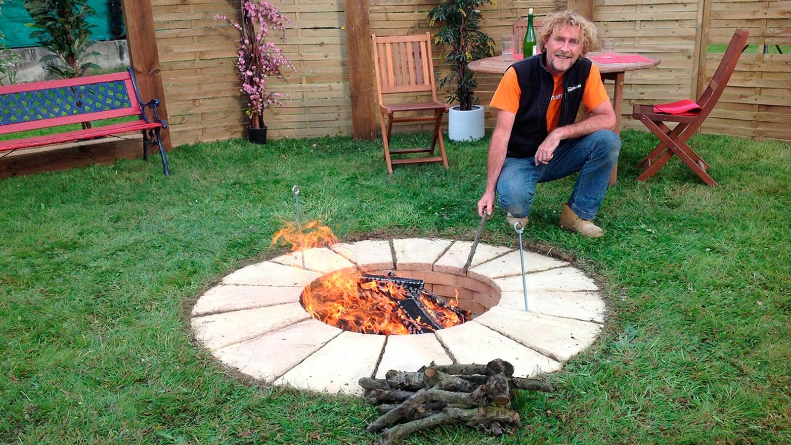Barbacoa circular