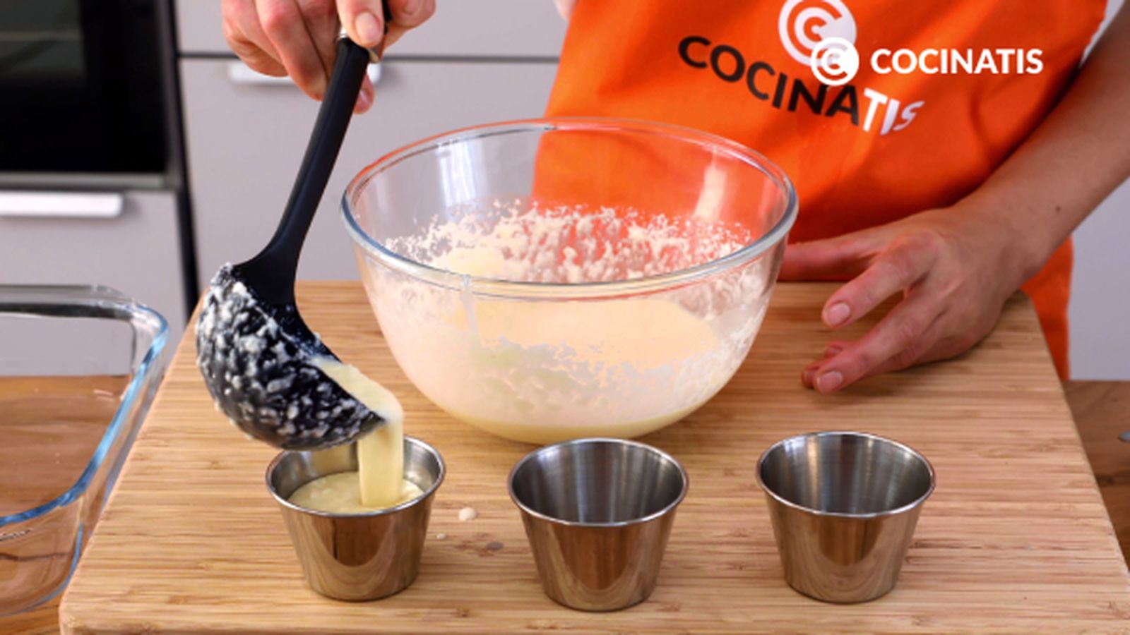 CTIS0605 receta flan de coco paso 3 CTIS0605 receta flan de coco paso 3