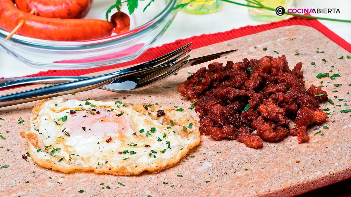 Los txitxikis son un picadillo de cerdo tradicional de la cocina vasca