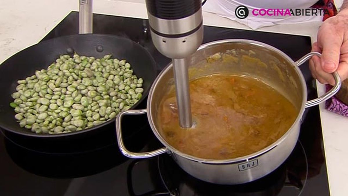 falda de ternera con habitas salteadas receta karlos arguinano karl67550321 paso4