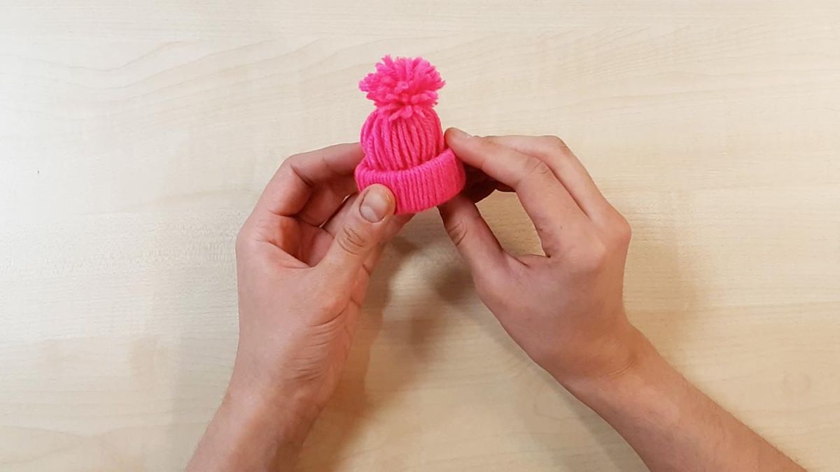 gorritos lana miniatura paso 7