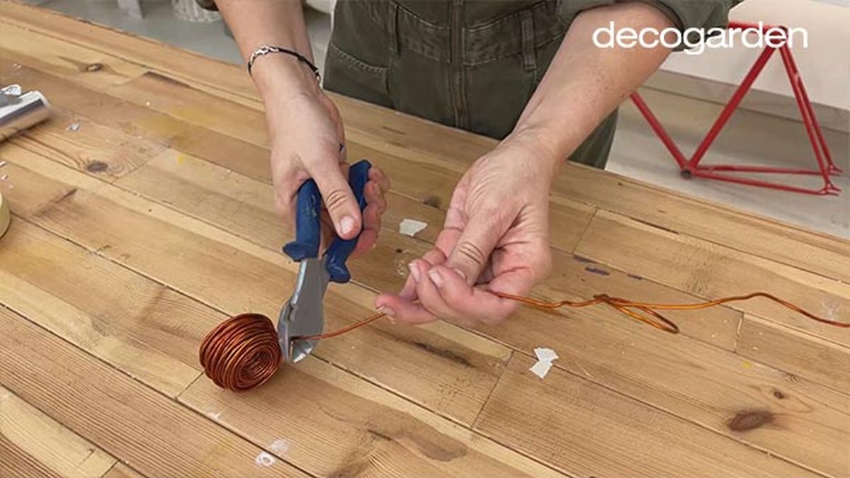 figuras alambre papel paso 1