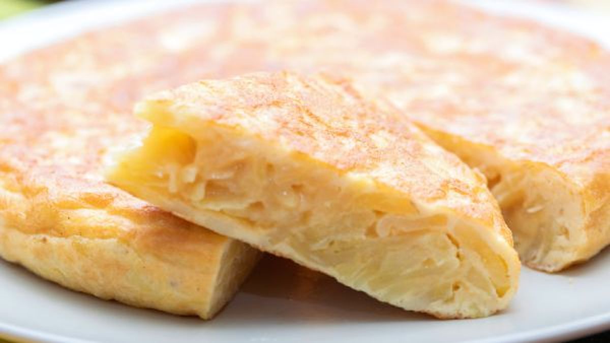 cenas con huevo tortilla