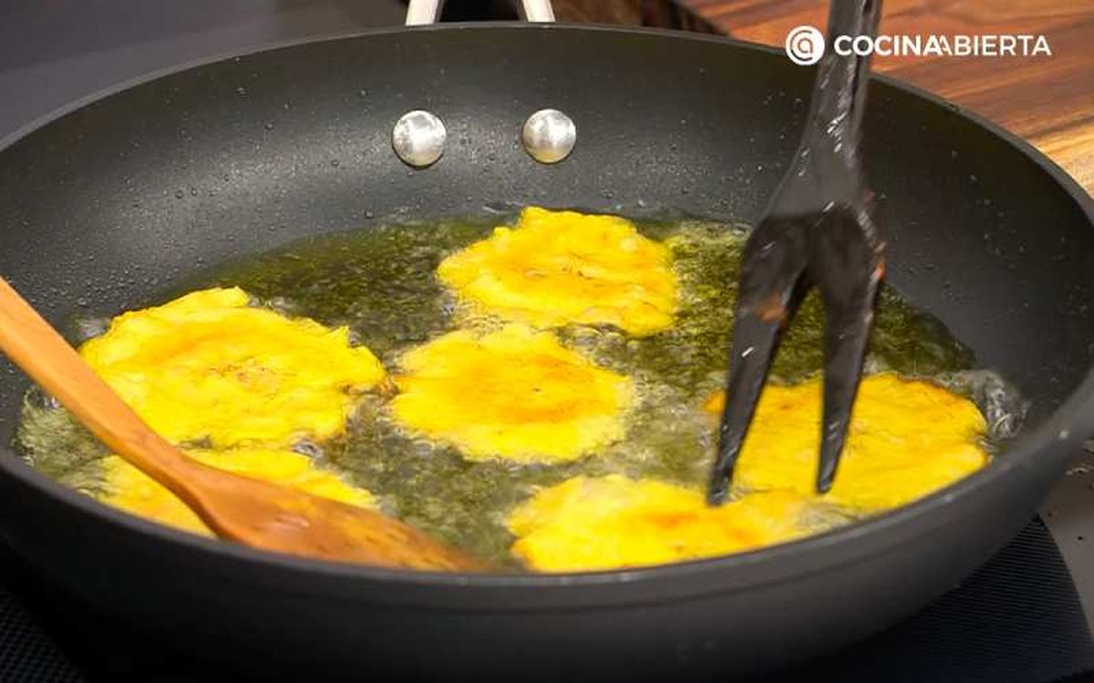 Fríe hasta que queden bien doradas