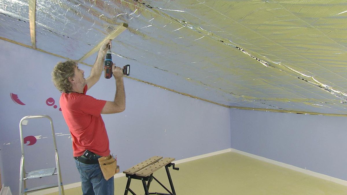 Revestimiento de techo paso 3