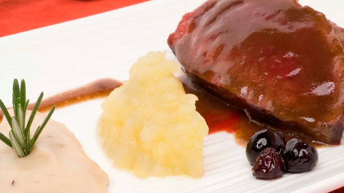 Un clásico de la caza con el toque dulce de manzana y castañas