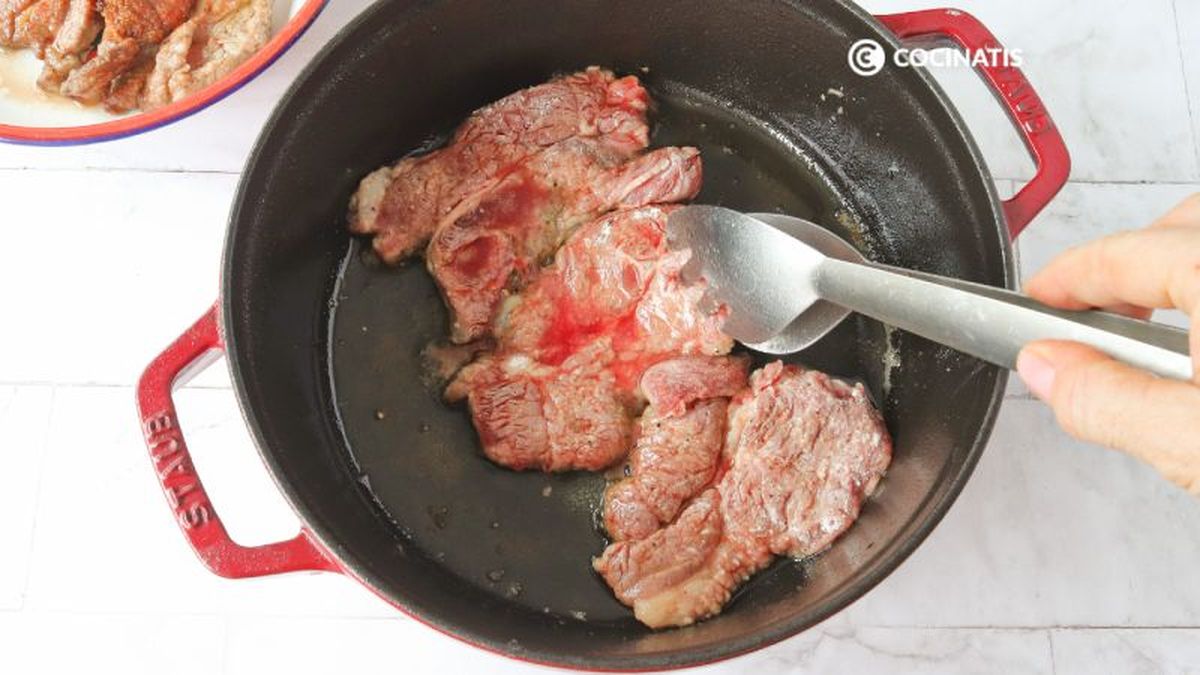 Sellamos los filetes de ternera