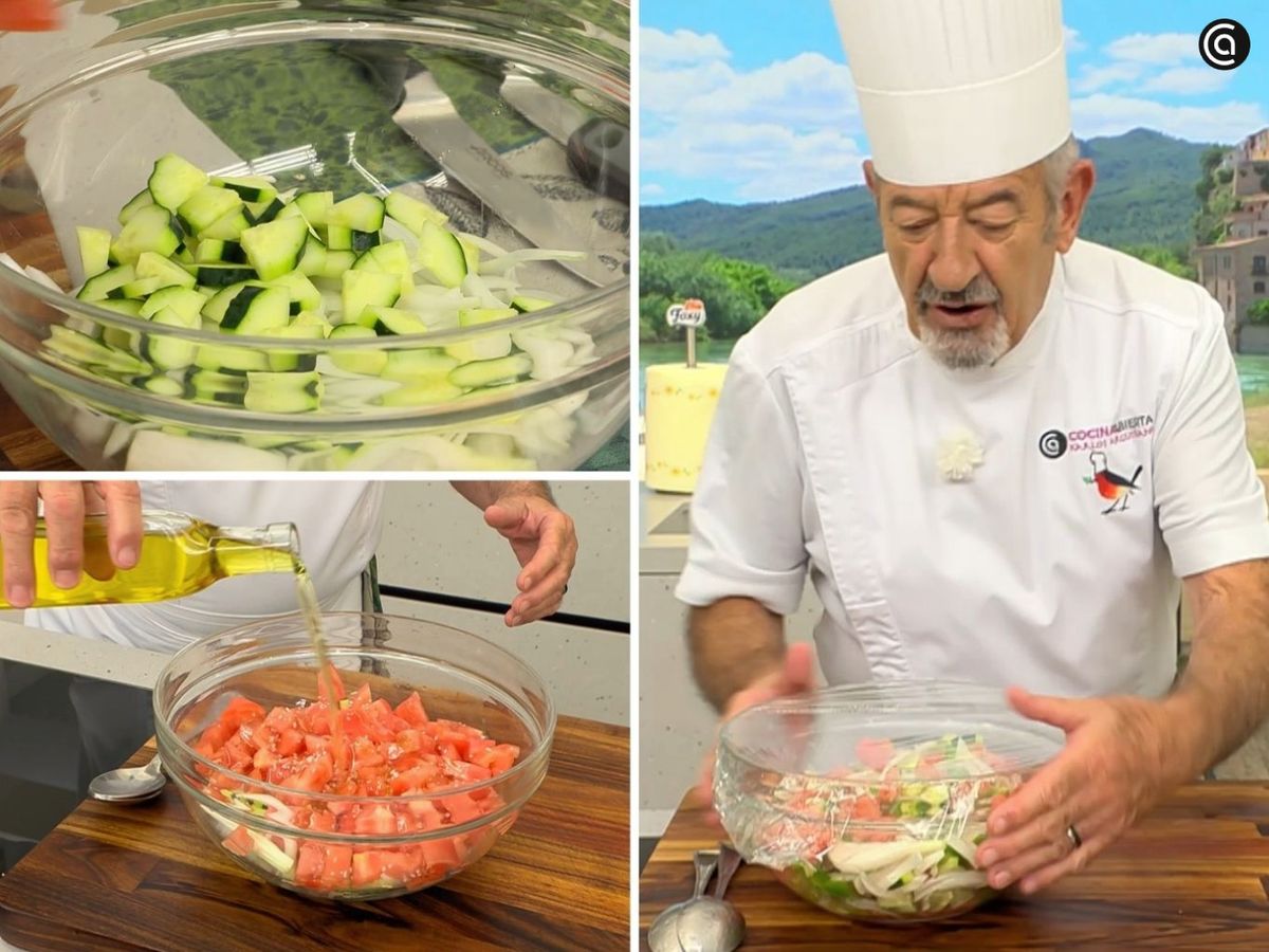 Prepara todos los ingredientes y deja reposar en el frigorífico