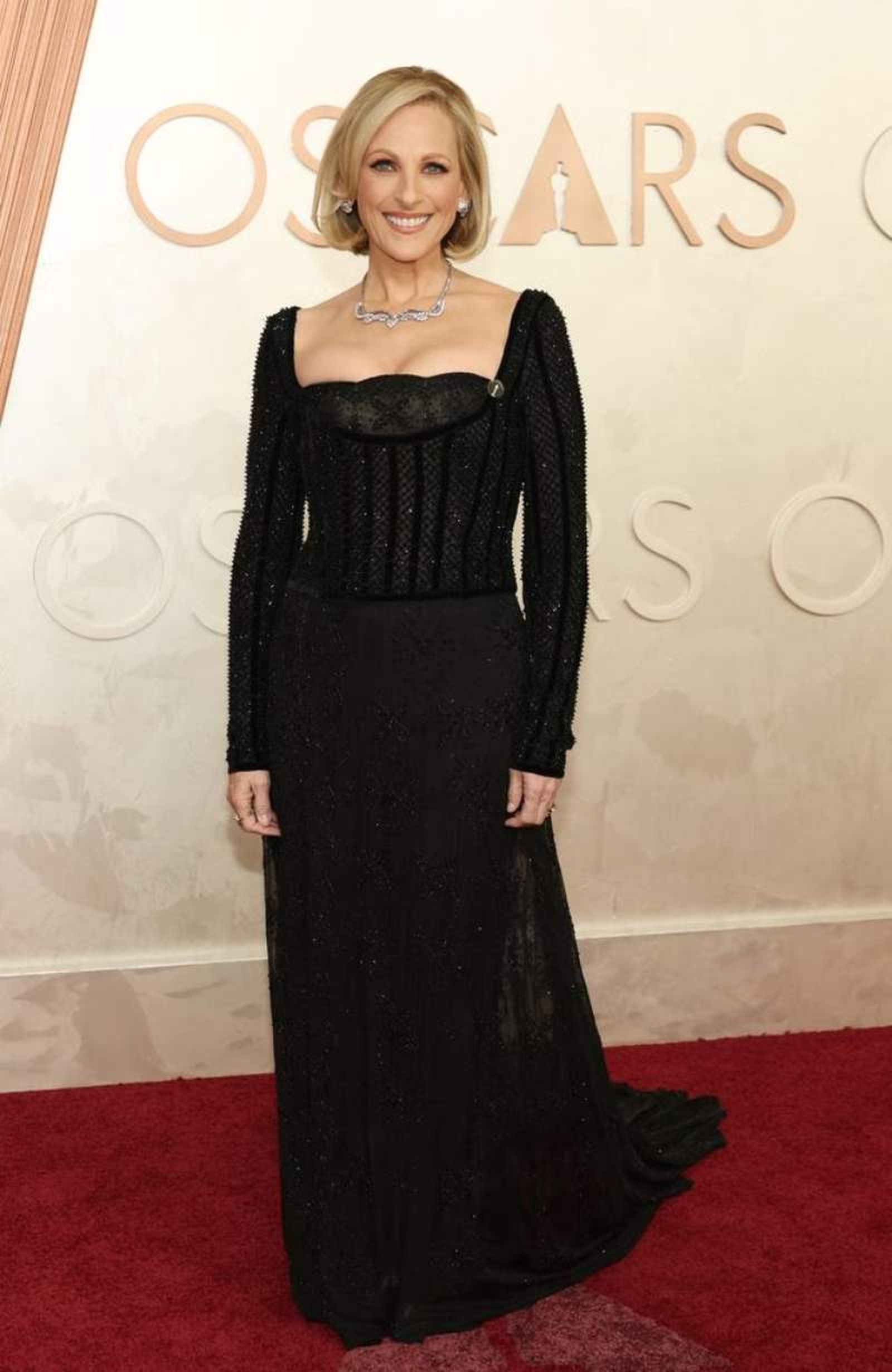 Marlee Matlin en la alfombra roja de los Premios Oscar 2025 Marlee Matlin en la alfombra roja de los Premios Oscar 2025