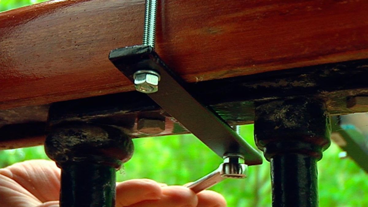 Tendedero para exterior paso 5