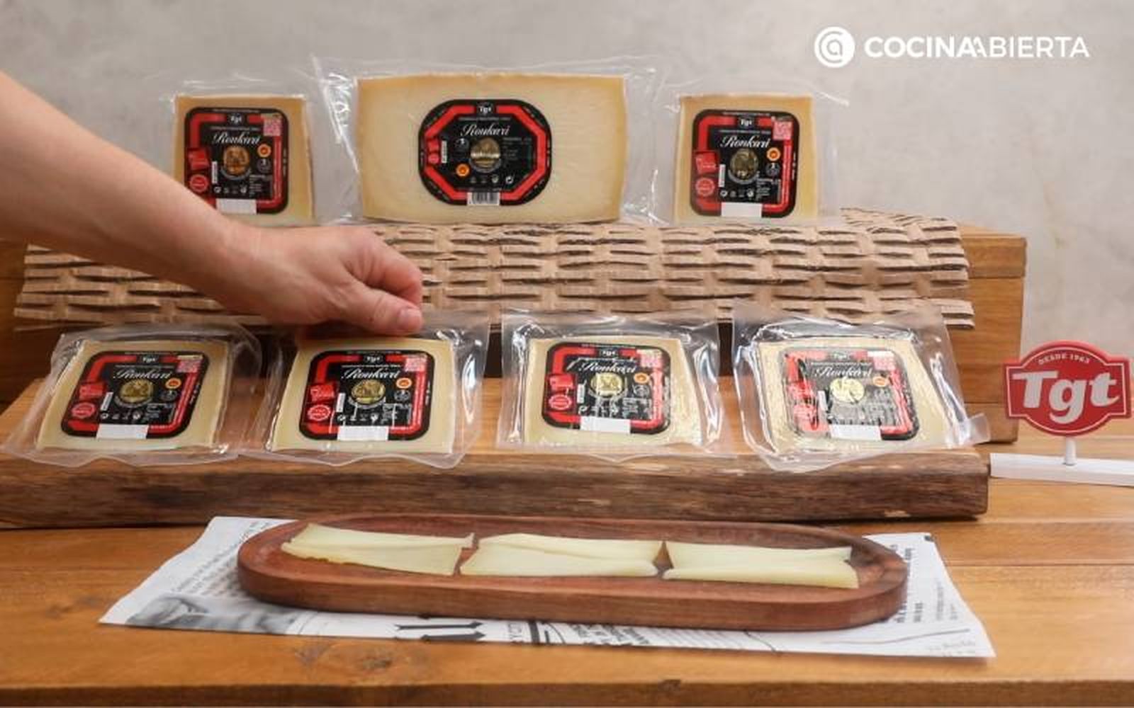 El queso de oveja Ronkari de TGT es perfecto para hacer paninis y fundir al horno El queso de oveja Ronkari de TGT es perfecto para hacer paninis y fundir al horno