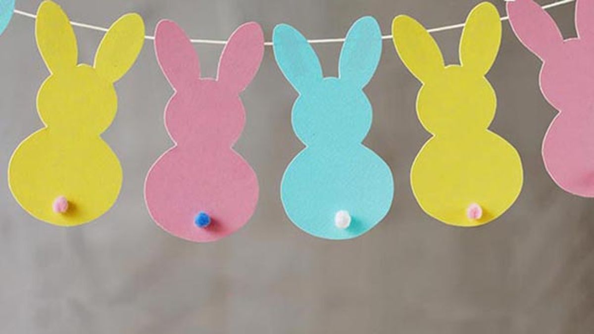 Hacer una guirnalda decorativa de Pascua 1