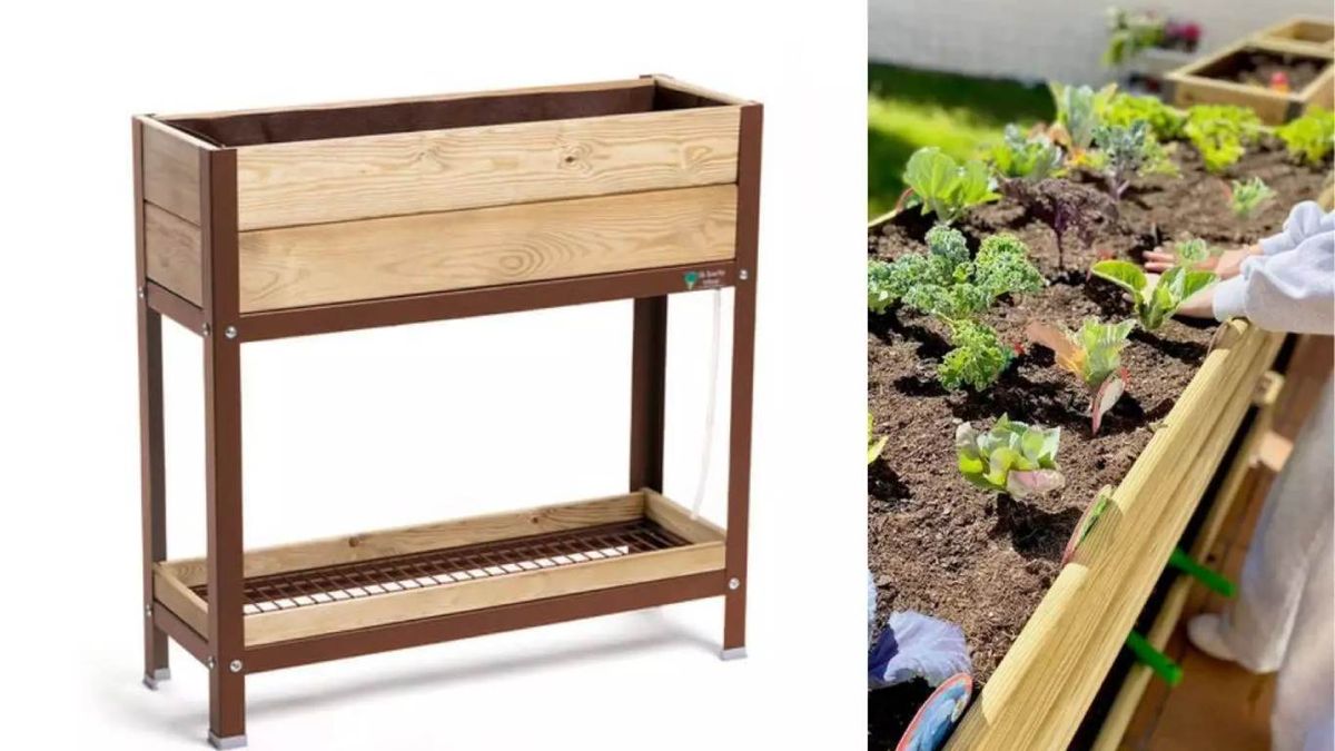 Mesa de cultivo Lavanda S de Mi Huerto Urban