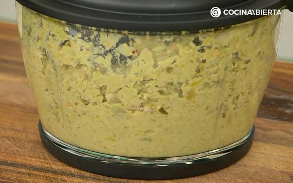 Tritura los ingredientes