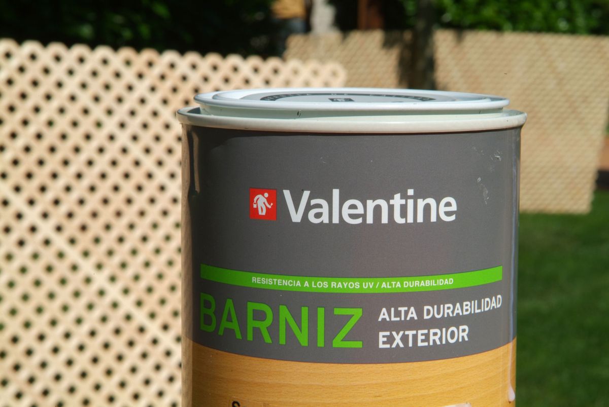 Proteger cubierta con celosías de madera paso 1