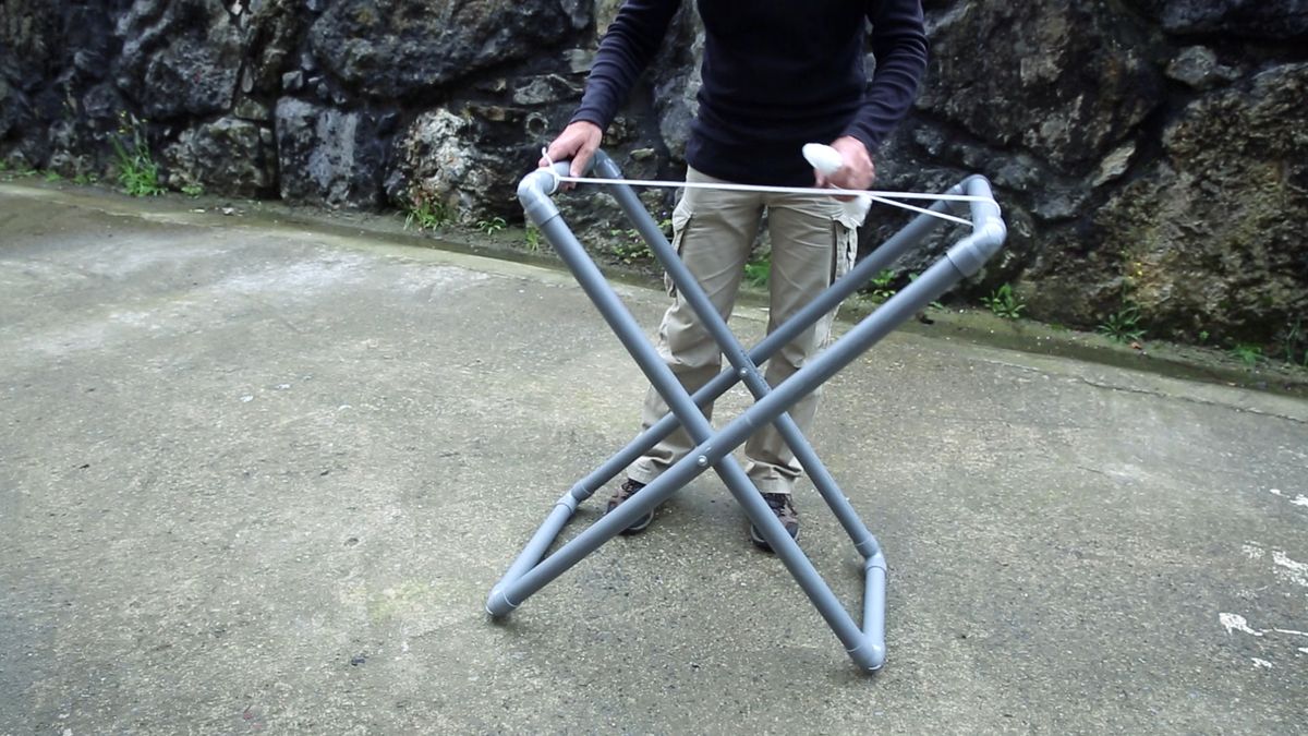 Caballete de PVC paso 6